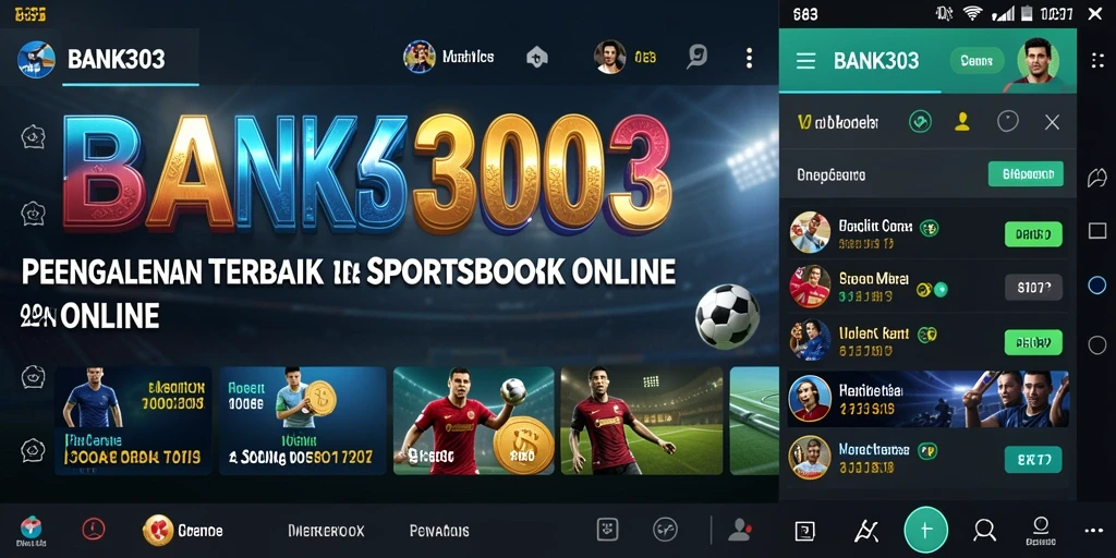 Gameplay menarik di aplikasi Sportsbook BANK303 dengan berbagai pilihan taruhan.