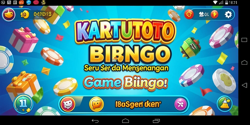 Tampilan gameplay seru KARTUTOTO dengan tema Bingo yang menarik.