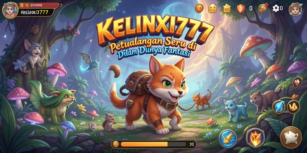 Tampilan gameplay KELINCI777 yang penuh petualangan seru.