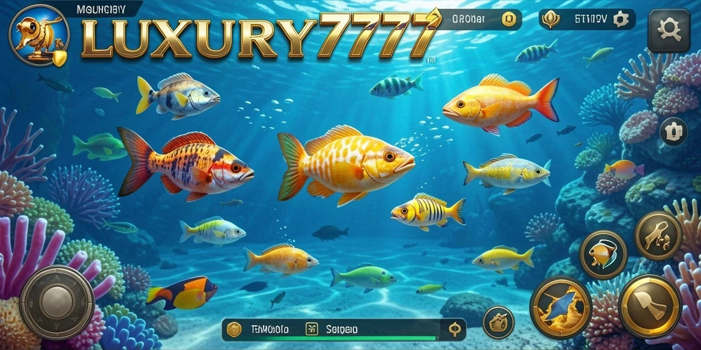 Tangkapan layar LUXURY777 menampilkan aksi tembak ikan yang mendebarkan.