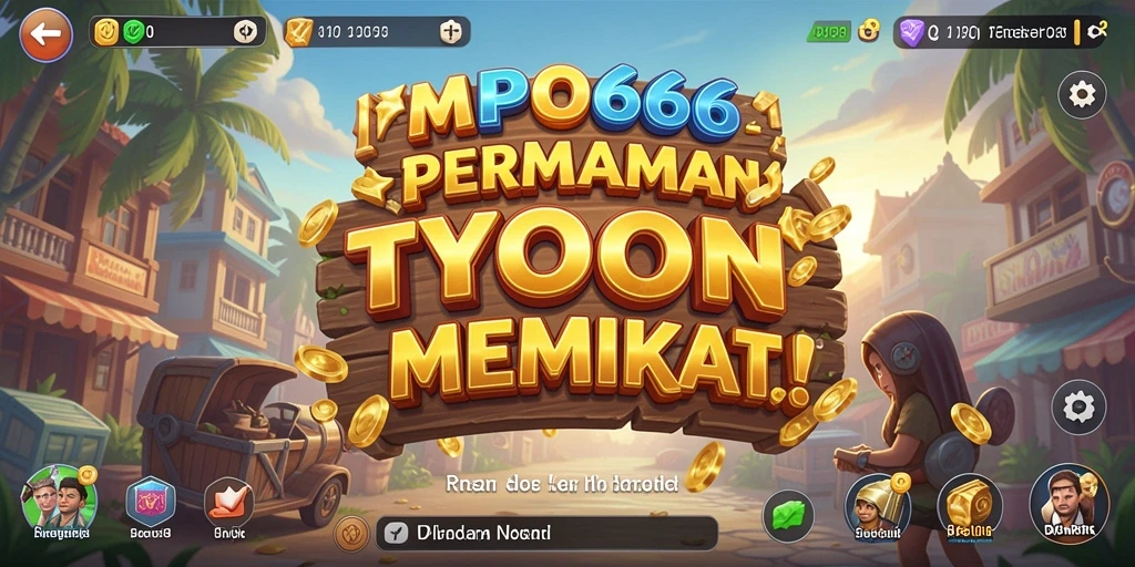 Tampilan screenshot utama MPO666 yang menunjukkan gameplay Tycoon yang seru.