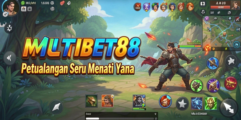 Tampilan gameplay <strong>MULTIBET88</strong> yang menawan dan penuh petualangan.