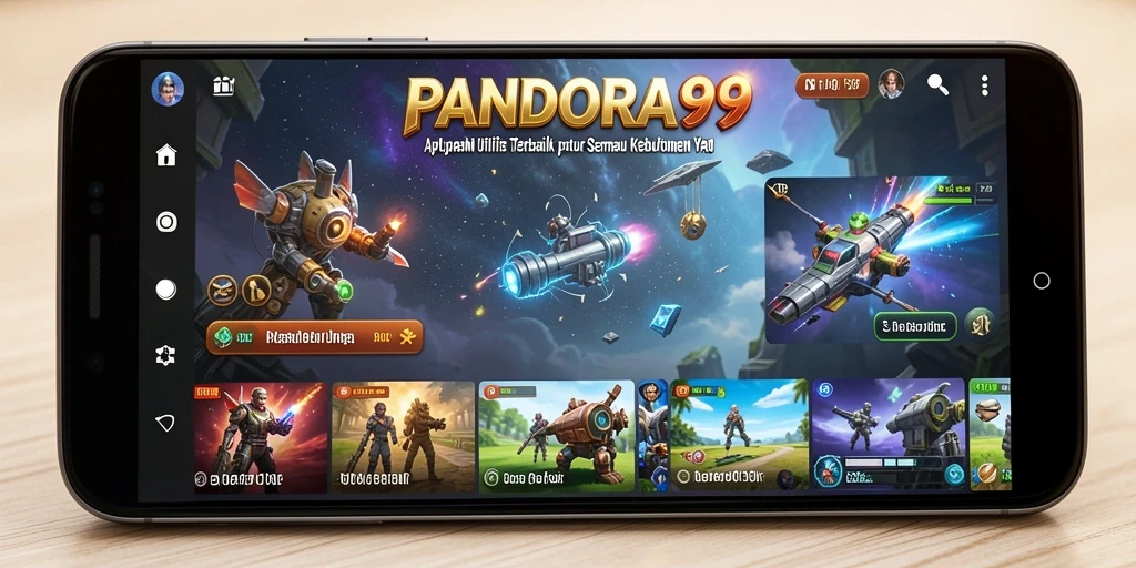 Tampilan antarmuka PANDORA99 yang sederhana dan efektif untuk pemakaian sehari-hari.