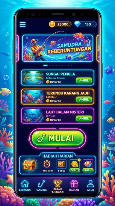Antarmuka aplikasi bigmsg yang bersih dan mudah digunakan.